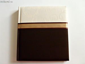 album nunta crem maro