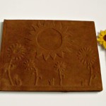 guest book nunta piele floarea soarelui2