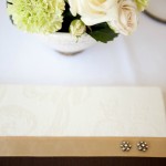 guestbook nunta crem maro