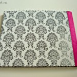 guestbook nunta negru fuxia2