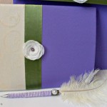 set de nunta crem mov1