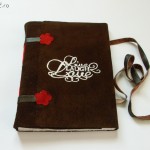jurnal handmade piele intoarsa maro4