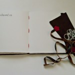 jurnal handmade piele intoarsa maro5