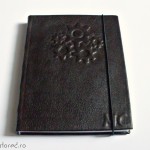 jurnal handmade piele maro