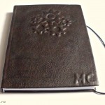 jurnal handmade piele maro2