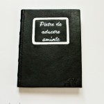 jurnal handmade piele negru