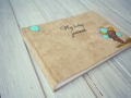 album handmade piele copii