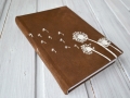 jurnal handmade piele papadii